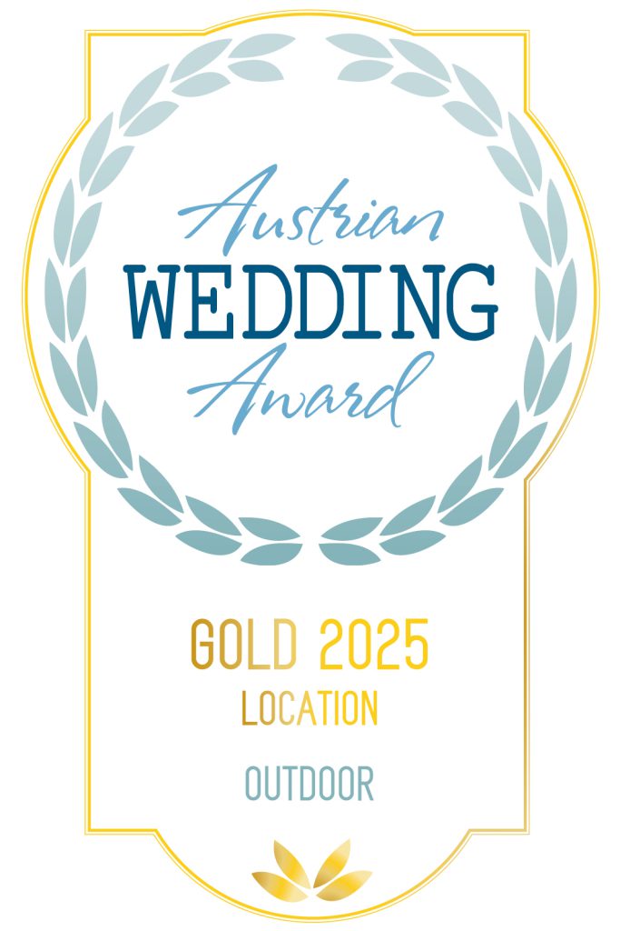 Austrian Wedding Award 2025 - Gold Location Outdoor